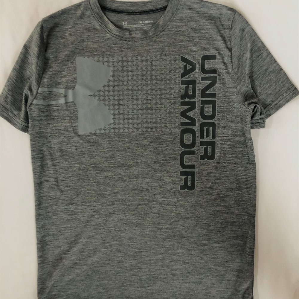 UA Boys Gray Tee